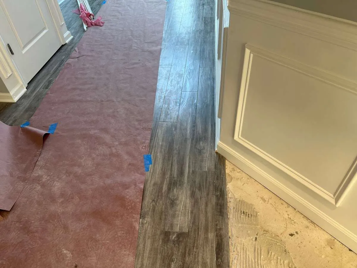 Completed marble shower restoration in Hanover